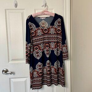 Tunic Top - 3/4 sleeve
